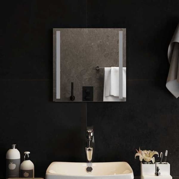Maison Exclusive - LED-badrumsspegel 40x40 cm