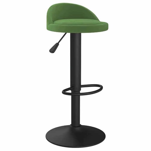 Maison Exclusive - Mörkgrön Sammet Barstol