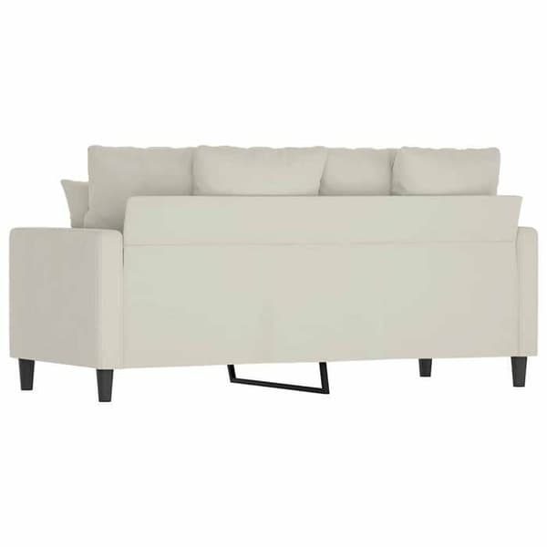 Maison Exclusive - 2-paikkainen sohva, kerma 140 cm sametti