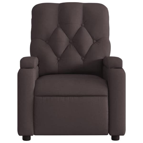 Maison Exclusive - Mørkebrun Recliner Stol i Stof
