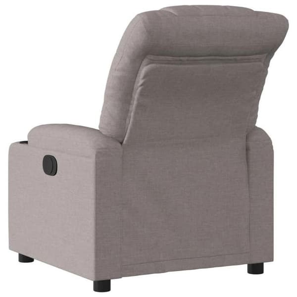 Maison Exclusive - Elektrisk lænestol Taupe Stof