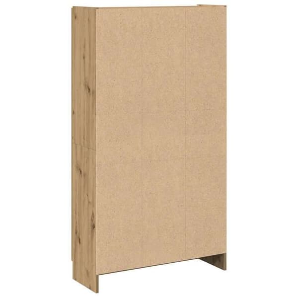 Maison Exclusive - Buffé hög Ek hantverk 82,5x30,5x150 cm Ingenjörsträ
