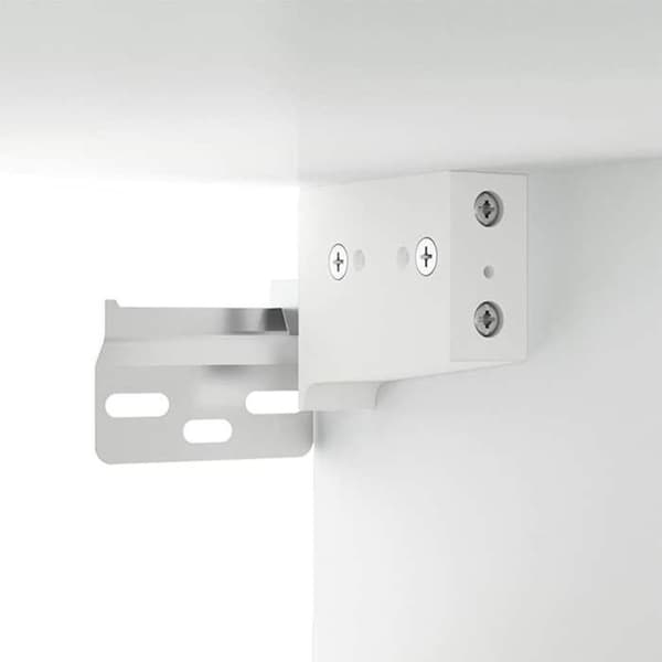 Maison Exclusive - Väggmonterade TV-möbler 2 st vit 100x34,5x40 cm