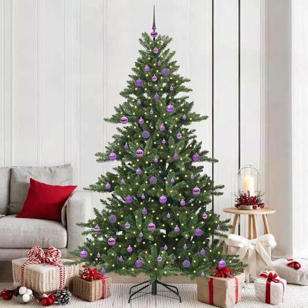 Maison Exclusive - Kunstig Juletræ med Ledningsgrene Grøn 210 cm