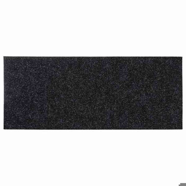 Maison Exclusive - Selvklæbende trappe tæpper 15 stk 60 x 25 cm Sort Rektangulær