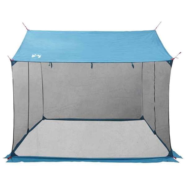 Maison Exclusive - Camping tarp med netvægge Blå 270 x 210 x 210 cm
