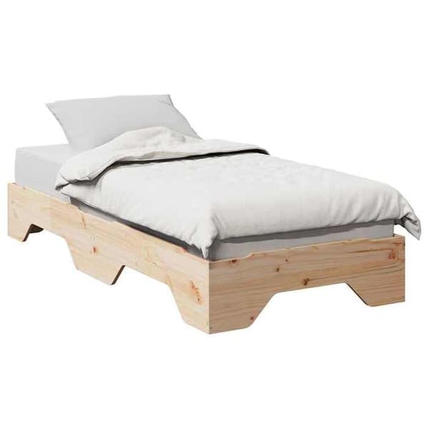 Maison Exclusive - Stabelbar sengestel uden madras 75x190 cm massiv træ