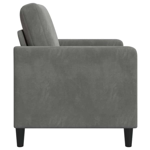 Maison Exclusive - Sofa med opbevaring Mørkegrå 122 x 78 x 87 cm Polyester