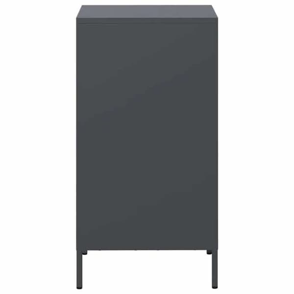 Maison Exclusive - Buffé antracit 35x39x73,5 cm kallvalsat stål