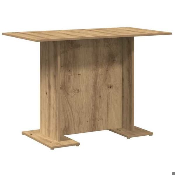 Matbord - EXKLUSIV HEM - 110 x 60 x 75 cm - Ingenjörsträ - Rektangulär - Brun