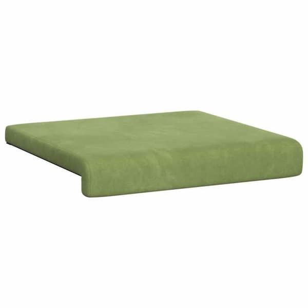 Maison Exclusive - 4 kpl penkkityyny Vaaleanvihreä Sametti Syvyys 35 cm