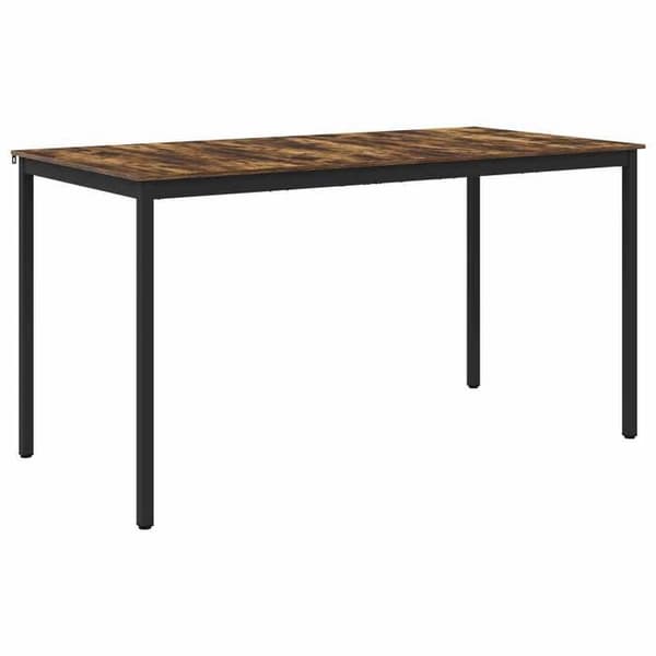 Maison Exclusive - Stående barbord i ingeniørtræ, rektangulær
