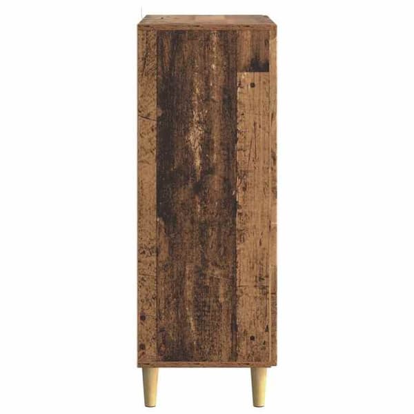 Maison Exclusive - Buffé i gammalt trä 66 x 34,5 x 95 cm Ingenjörsträ