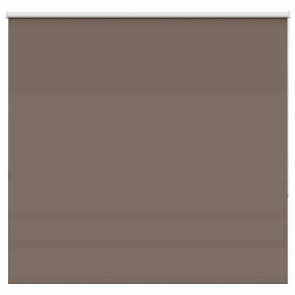 Maison Exclusive - Rullgardin mörkläggande kaffe 160x175cm tygbredd Kaffe