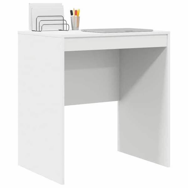 Maison Exclusive - Hvidt Skrivebord 70 x 50 x 76 cm Vit