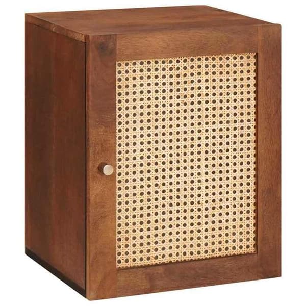 Badrumsmöbel - EXKLUSIV HEM - 38 x 33,5 x 48 cm - Brun - Ingenjörsträ - Väggmonterad brun