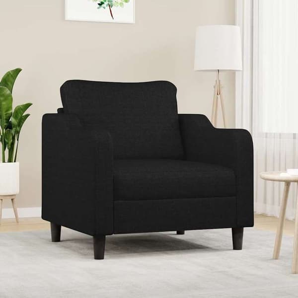 Maison Exclusive - Sort Stol 60 cm Stof