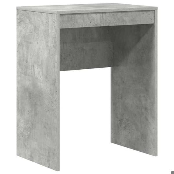Maison Exclusive - Grå betongskrivbord 60 x 40 x 76 cm