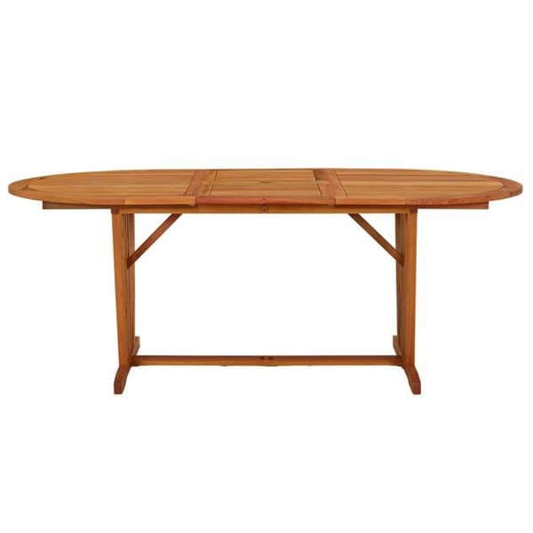 Maison Exclusive - Trädgårdsbord 200x100x75 cm i solid eukalyptus