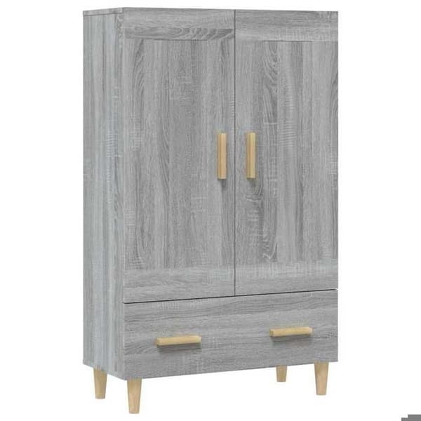 Maison Exclusive - Buffé Sonoma grå 70x31x115 cm Ingenjörsträ