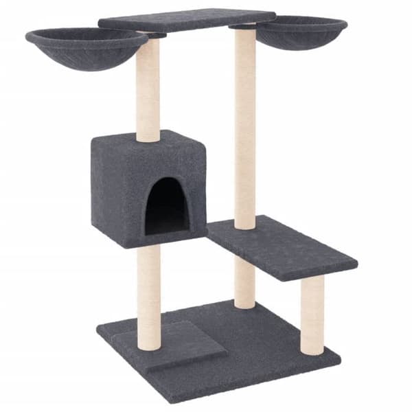 Maison Exclusive - Kattekradse med mørkegrå klatretræ 82 cm Mörkgrå