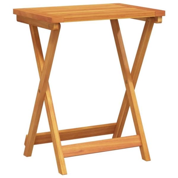 Maison Exclusive - Fällbord för trädgård 50x36x60 cm i solid akaciaträ