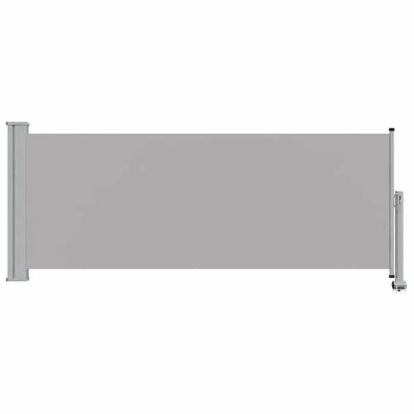 Maison Exclusive - Retractable sidotak för patio 100 x 300 cm Grå