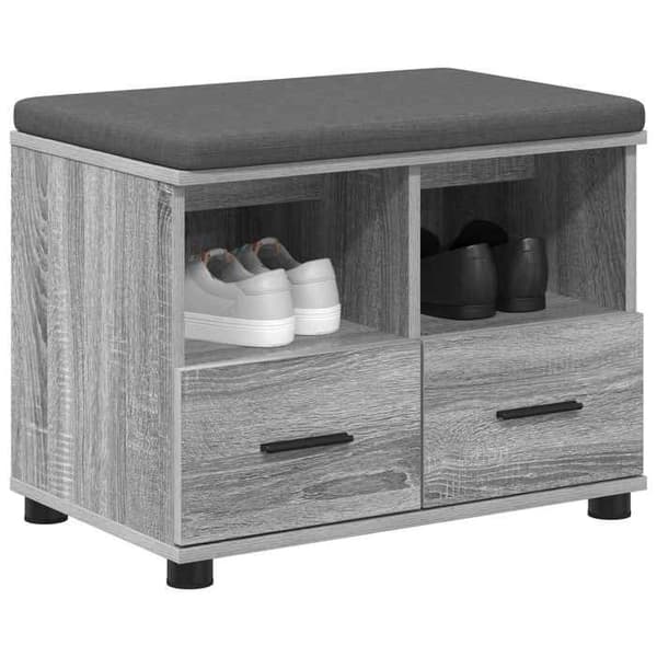 Maison Exclusive - Harmaa Sonoma eteispankki 60 x 38 x 46 cm