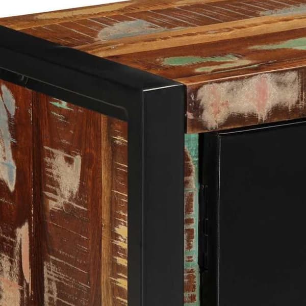 Maison Exclusive - TV-møbel 80x30x40 cm massiv genbrugstræ Ej specificerat