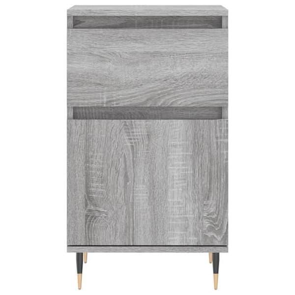 Maison Exclusive - Buffeter 2 stk sonoma grå 40x35x70 cm ingeniørtræ