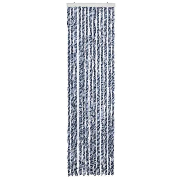 Maison Exclusive - Blå och vit myggnät 56x200 cm Chenille