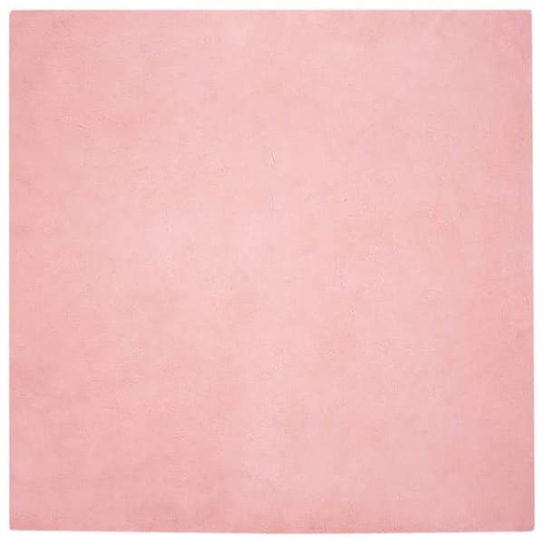 Maison Exclusive - Antiskidmatta i konstpäls av kanin OLITE Rosa 200 x 200 cm Ros