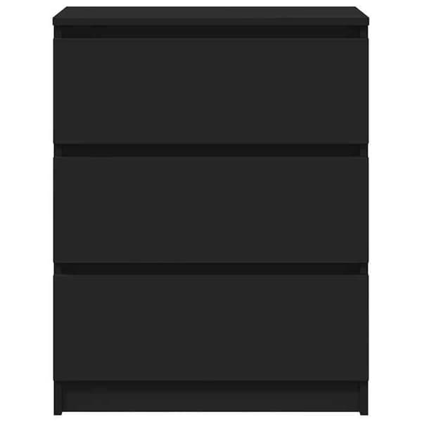 Maison Exclusive - Buffet Sort 60x35x76 cm Ingeniørtræ