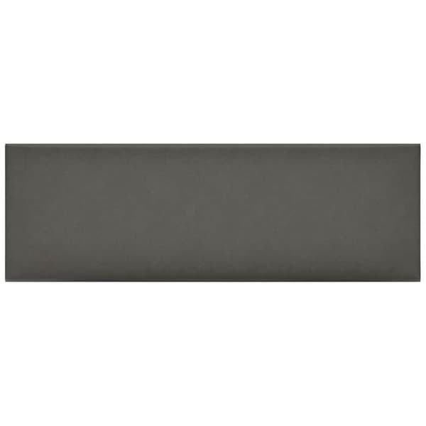 Maison Exclusive - Väggmonterad sänggavel 12 pc 90 x 30 cm Grå tyg