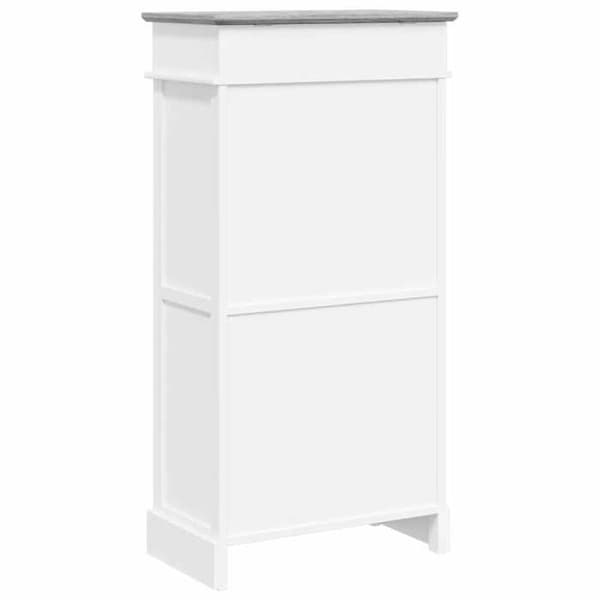 Maison Exclusive - Kenkäkaappi Harmaa 50 x 28 x 98 cm Paulowniapuusta Grå