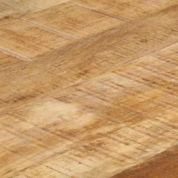 Maison Exclusive - Matbord 140x70x76 cm Rå mangoträ
