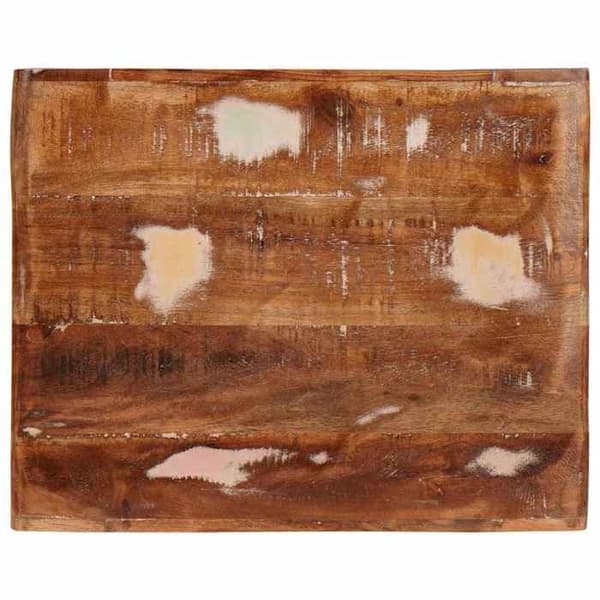 Sido bord - MAISON EXCLUSIVE - 40x32x46 cm - Solid återvunnet trä - Brun - Dold förvaring brun