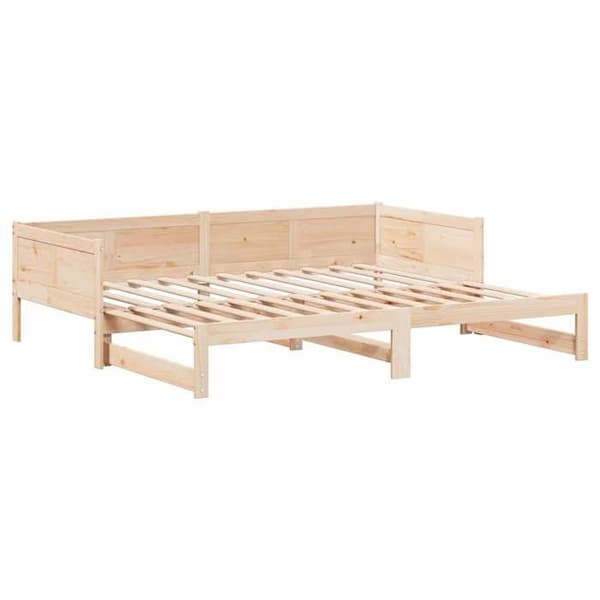 Maison Exclusive - Brown Daybed 203,5 x 184 x 56,5 cm brun