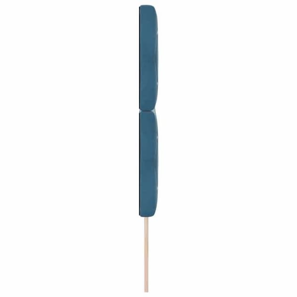 Maison Exclusive - Mörkblå sänggavel 144 cm Sammet