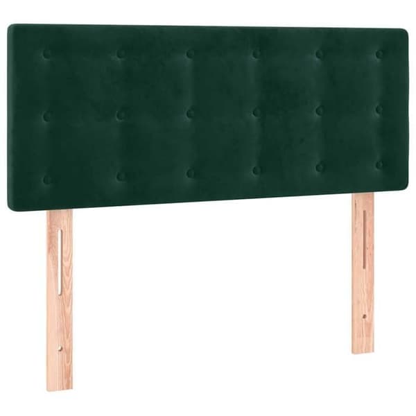 Maison Exclusive - LED-pääty vihreä 80x5x78/88 cm sametti Mörkgrön