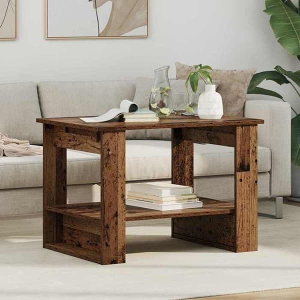 Bord - EKSKLUSIV HUS - 72x50x50 cm - Ingeniørtræ - Rektangulær - Brun