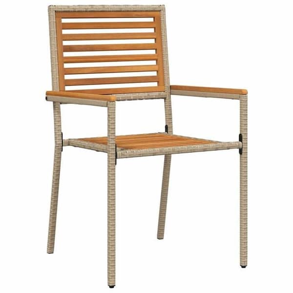 Maison Exclusive - 9 pc spisestue sæt til haven Beige beige