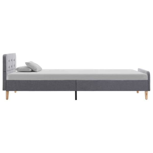 Maison Exclusive - Lys grå sengestel 100 x 200 cm