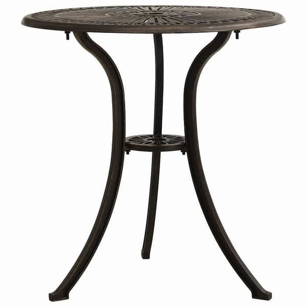 Maison Exclusive - Bistro sæt 3 stk Aluminium støbt Bronze Brons
