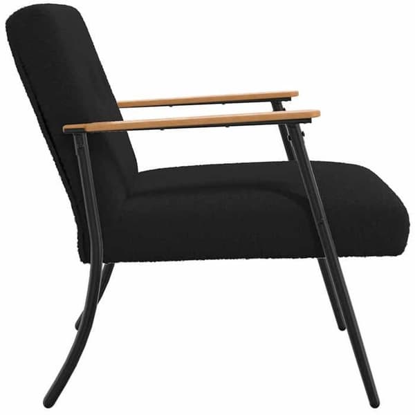 Maison Exclusive - sort stofstol der ligner boucle uld