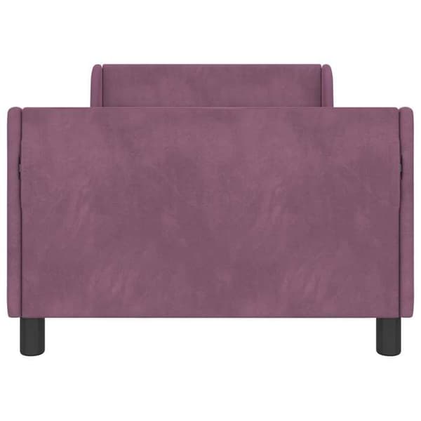 Maison Exclusive - Sengestel til børn med hovedgærde Lilla 90 x 200 cm