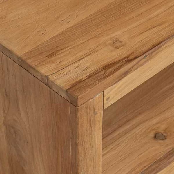 Maison Exclusive - Sofabord 110x60x40 cm massiv teaktræ