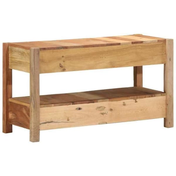 Maison Exclusive - TV Møbel Brun 83 x 33 x 46 cm Solid Genbrugstræ brun