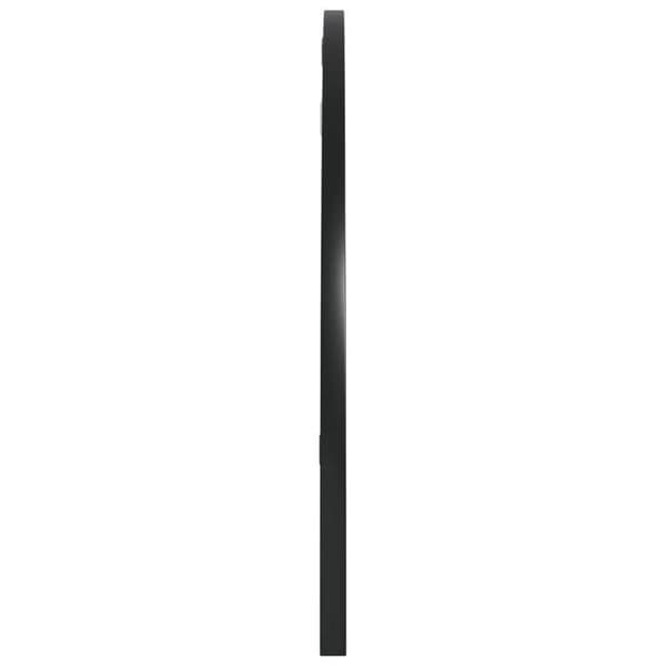 Maison Exclusive - Svart väggspegel 80x40 cm järnbåge Svart