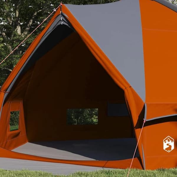 Maison Exclusive - Teepee Telt til 10 personer Grå og orange